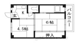 ビレッジハウス西町3号棟間取り図面