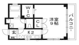 プリシード東福寺レジデンス間取り図面