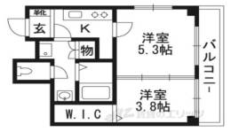 プリシード東福寺レジデンス間取り図面