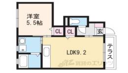 エクセル３間取り図面