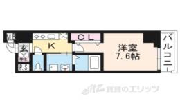 アクアプレイス京都洛南３間取り図面