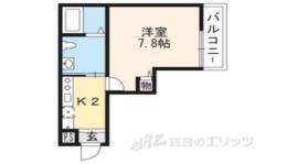 フラッティ丸太町御前間取り図面