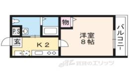 フラッティ丸太町御前間取り図面
