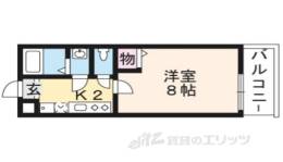 フラッティ丸太町御前間取り図面