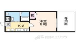 フラッティ丸太町御前間取り図面