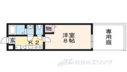 フラッティ丸太町御前間取り図面