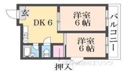 ナナハメゾン城南宮間取り図面