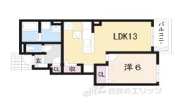 メゾンリバーアイランド間取り図面