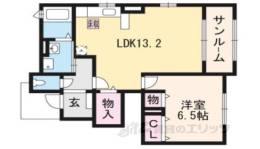 クローヴ・アヴェニュー・Ｍ３間取り図面