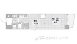 エスリード京都河原町第3間取り図面