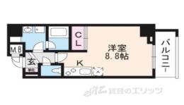 ＣＯＭＦＯＲＴ五条大宮間取り図面