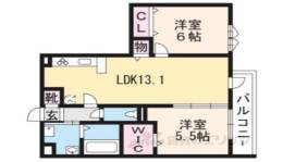 アンソレイエくさつ間取り図面