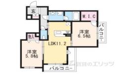 クレスティーク下鴨間取り図面