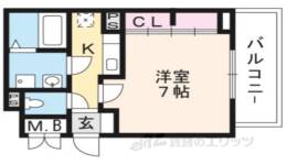 ディアコート洛東間取り図面