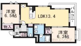 西ノ京メルフォーレ間取り図面