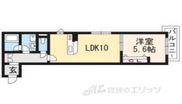 シャーメゾン御所西間取り図面