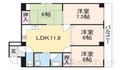 ラサール御所間取り図面