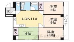 ラサール御所間取り図面