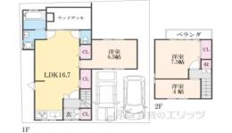 貸家間取り図面