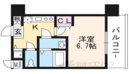 アドバンス京都ソナーレ間取り図面