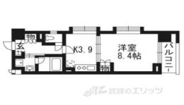 ベラジオ五条堀川間取り図面
