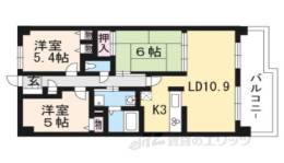 ヴィルヌーブ大津膳所間取り図面