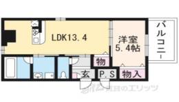 Pｉｋｅｔｒｅｅ西京極間取り図面