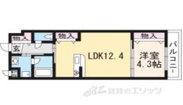Pｉｋｅｔｒｅｅ西京極間取り図面