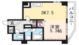 ホーユウコンフォルト二条城前間取り図面