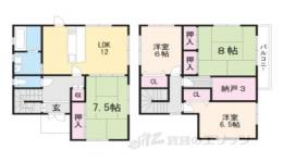 貸家間取り図面