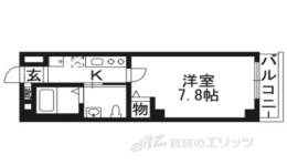フラッティ京都十条間取り図面