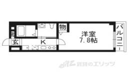 フラッティ京都十条間取り図面