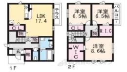 貸家間取り図面