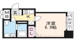 STANDZ今出川通間取り図面