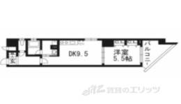 ベラジオ三条朱雀間取り図面