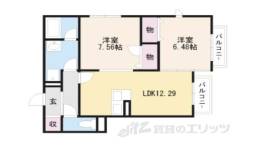ローズコート　アネックス１間取り図面