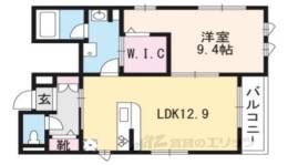 グリシーヌ丸太町間取り図面