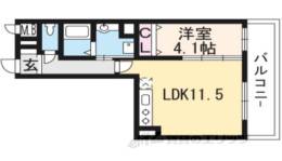 グレース桂川間取り図面