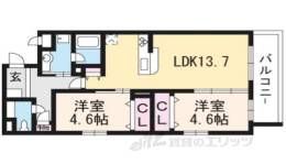 グレース桂川間取り図面