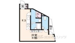 衣笠の家間取り図面