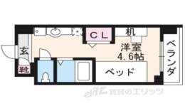 キャンパスヴィレッジ京都一乗寺間取り図面