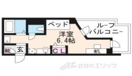 キャンパスヴィレッジ京都一乗寺間取り図面