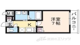 エスカーサ京都四条梅津間取り図面