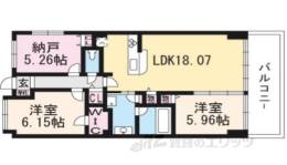 グランレブリー三条御幸町間取り図面