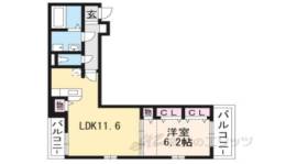 バンブーフォレストＢ間取り図面