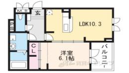 バンブーフォレストＢ間取り図面
