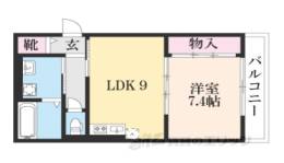 グランエミシス等持院間取り図面