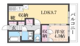 グランエミシス等持院間取り図面