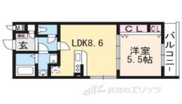 ベルビュー北山間取り図面