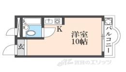奈良アサカハイツ東間取り図面